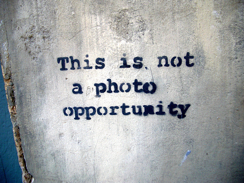 this-is-not-a-photo-opportunity Graffiti